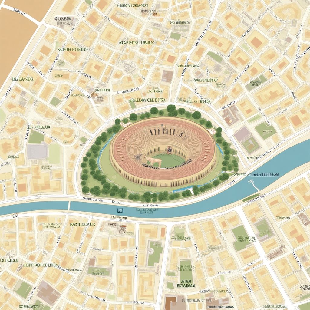Mappa della nostra scuola nel centro di Roma